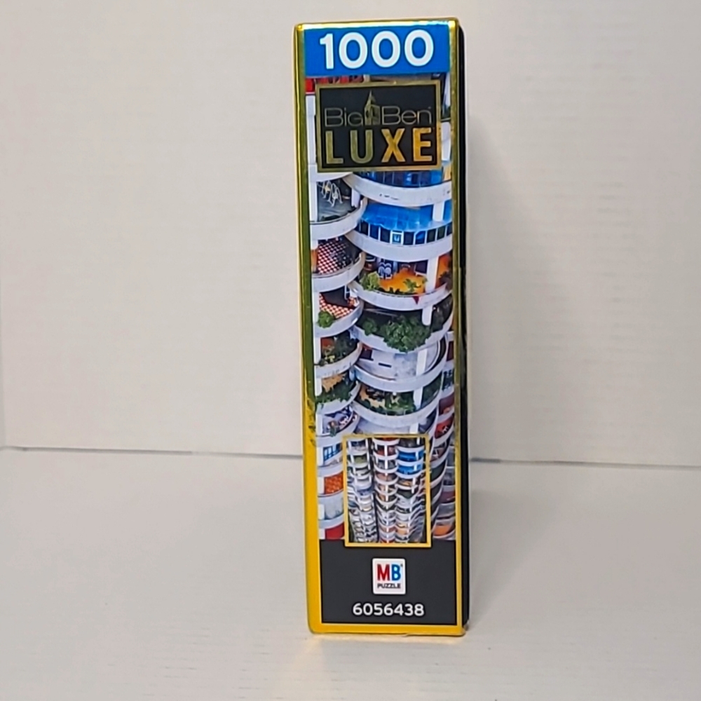 MB Big Ben Luxe 1000 piece puzzle 6056438 COMPLETE and sealed NIB - Picture 5 of 5